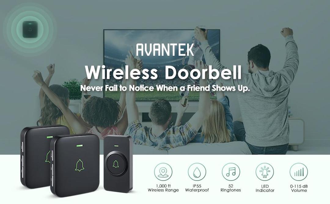 AVANTEK Wireless Door Bell